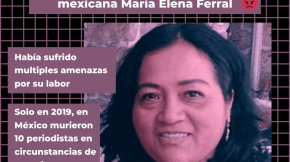 Fotogrfía de periodista mexicana maria elena ferral