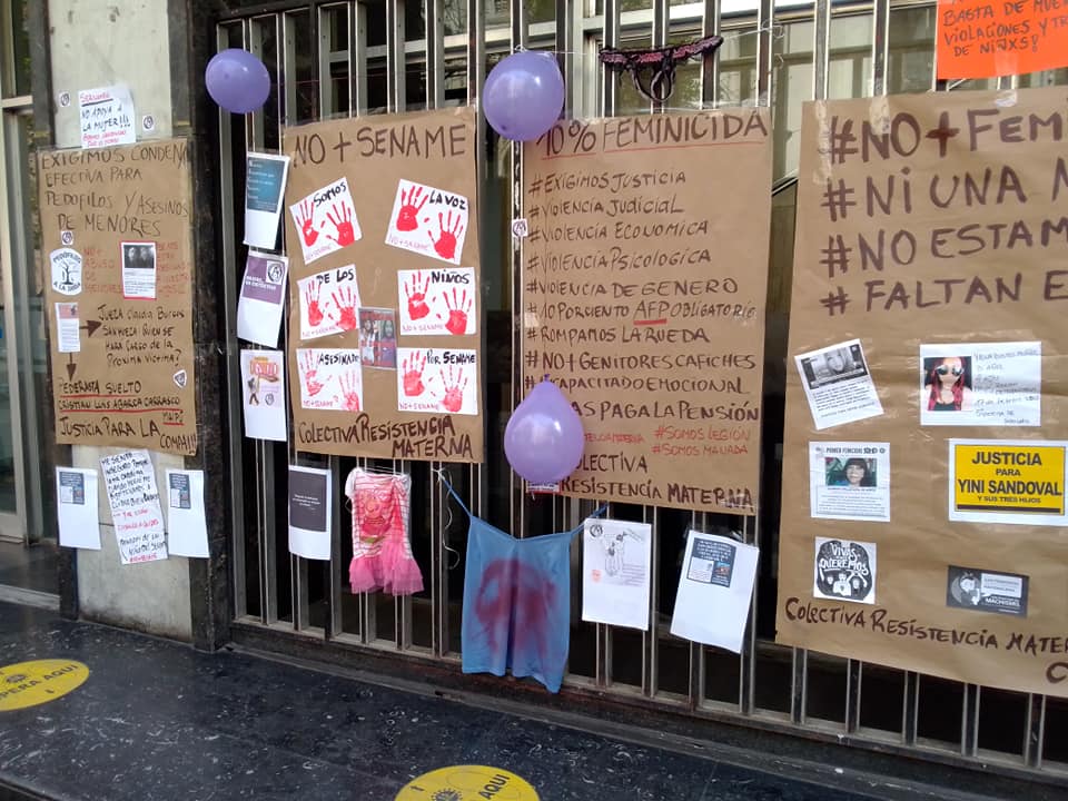 Manifestación de Colectiva Resistencia Materna